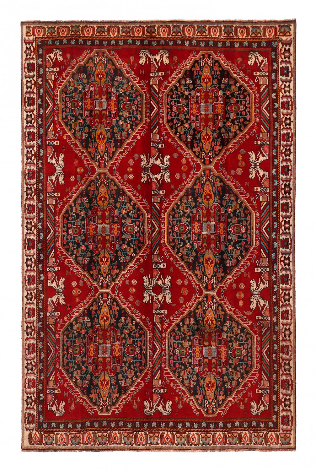 Persian rug Hamedan 298 x 195 cm