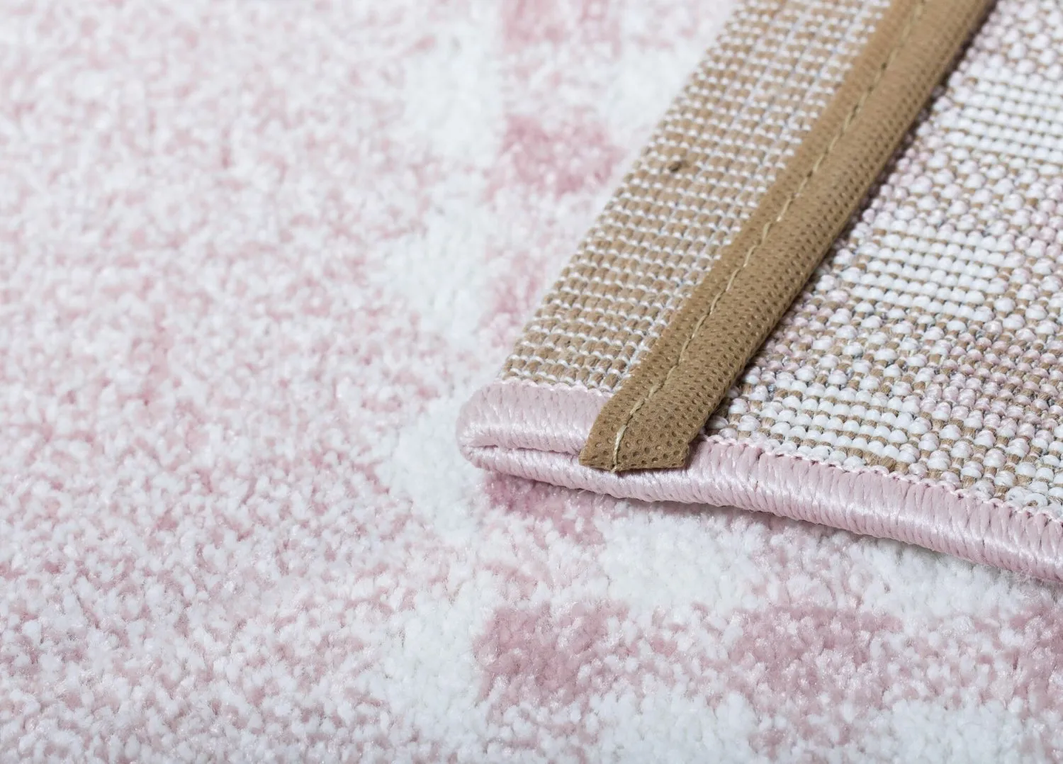 Childrens rugs - Atlas Teddybear (pink)