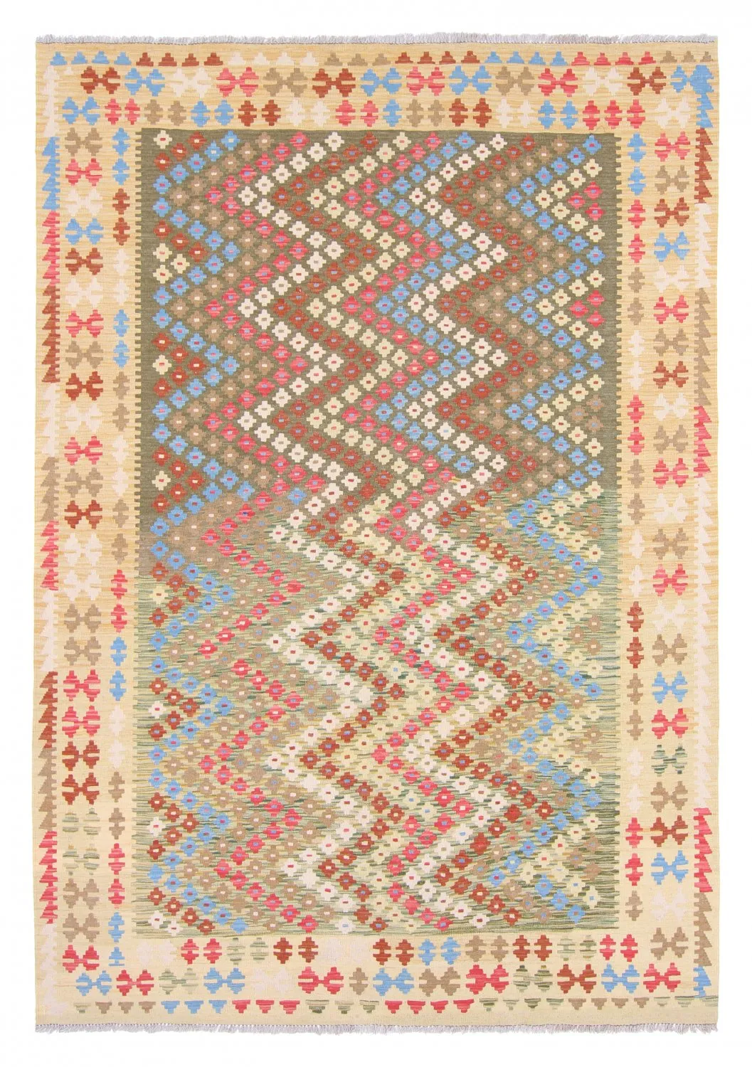 Oriental kilim rug 296 x 205 cm