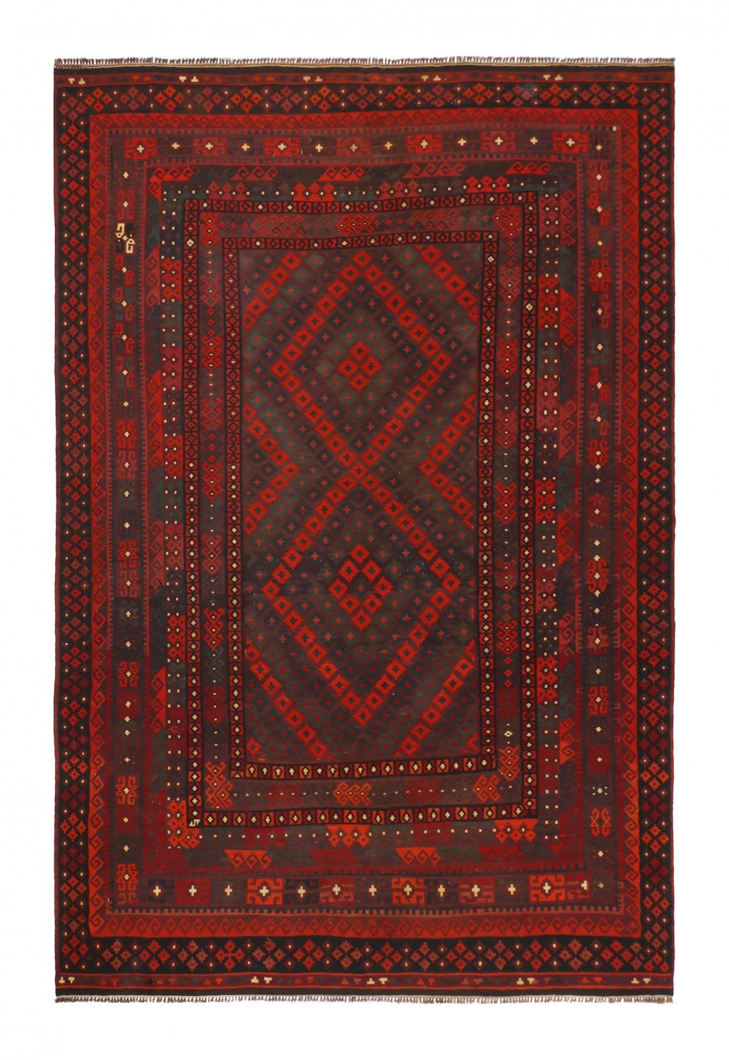 Kilim rug Afghan 406 x 279 cm