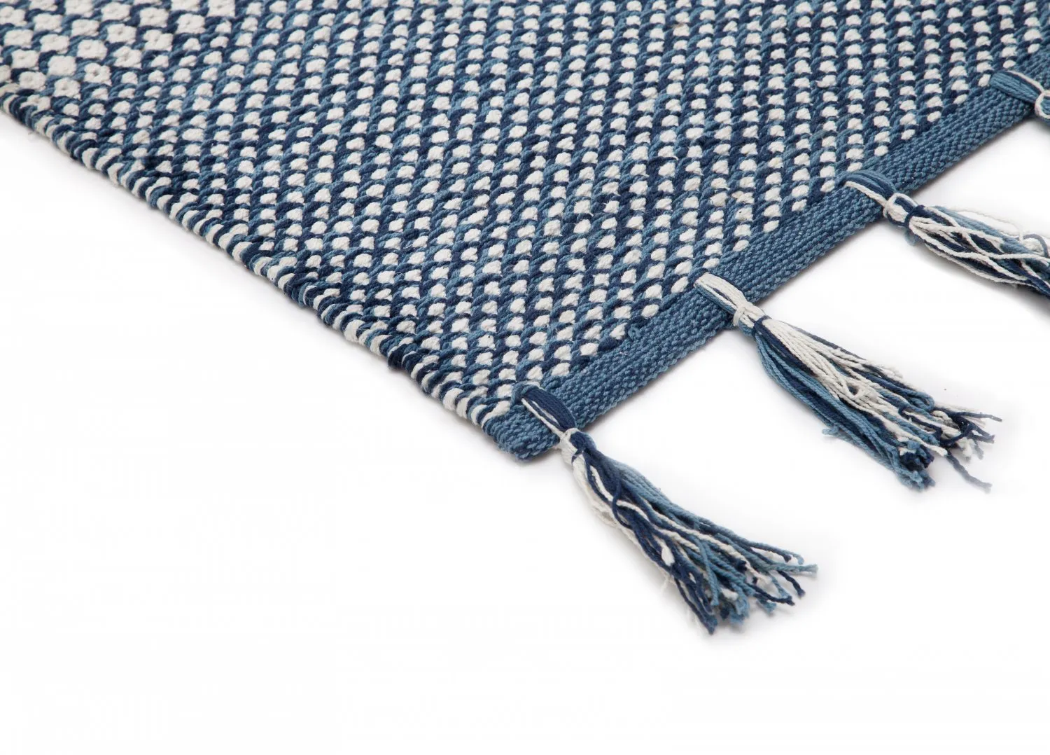 Rag rug - Vinga (blue)