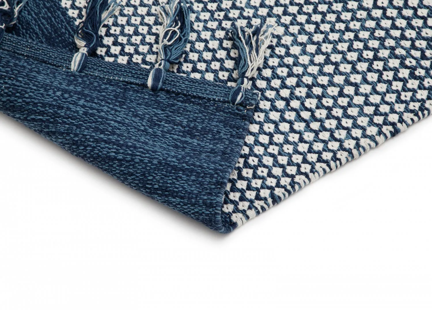 Rag rug - Vinga (blue)