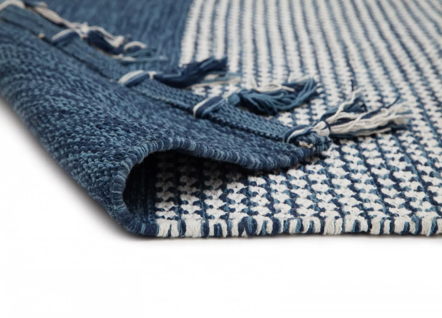 Rag rug - Vinga (blue)