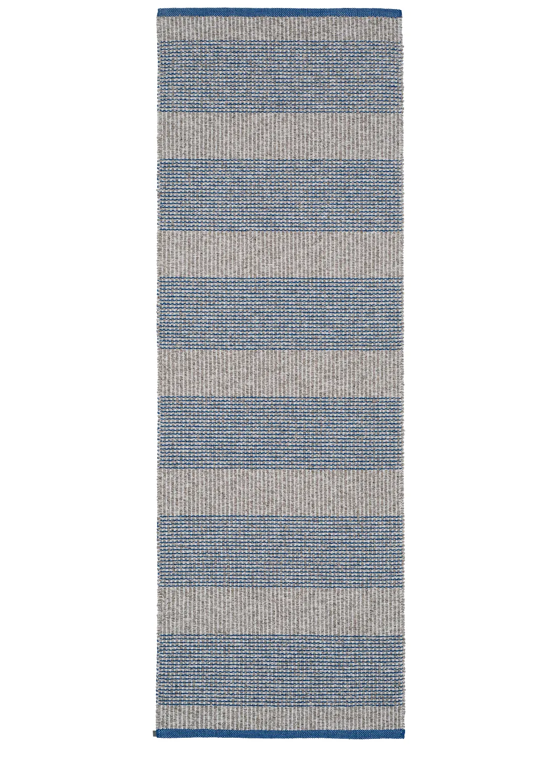 Plastic and Yarn Rugs - och Garnmattor - Horredsmattan Penny mix (blue)