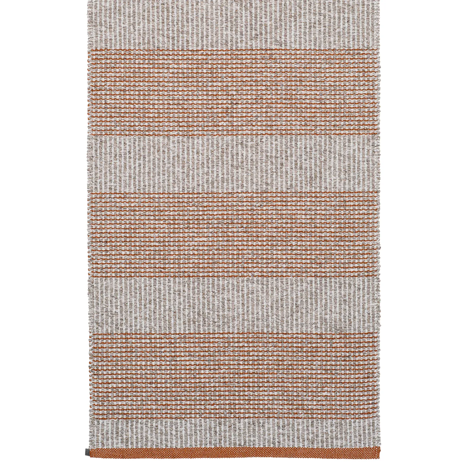 Plastic and Yarn Rugs - Horredsmattan Penny mix (rust)