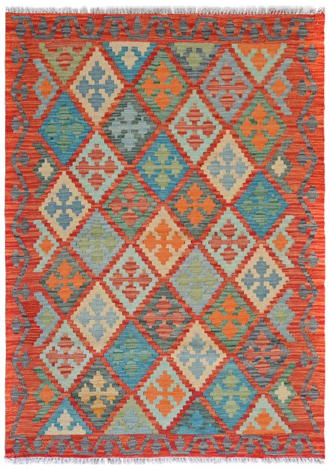 Kilim rug Afghan 143 x 103 cm