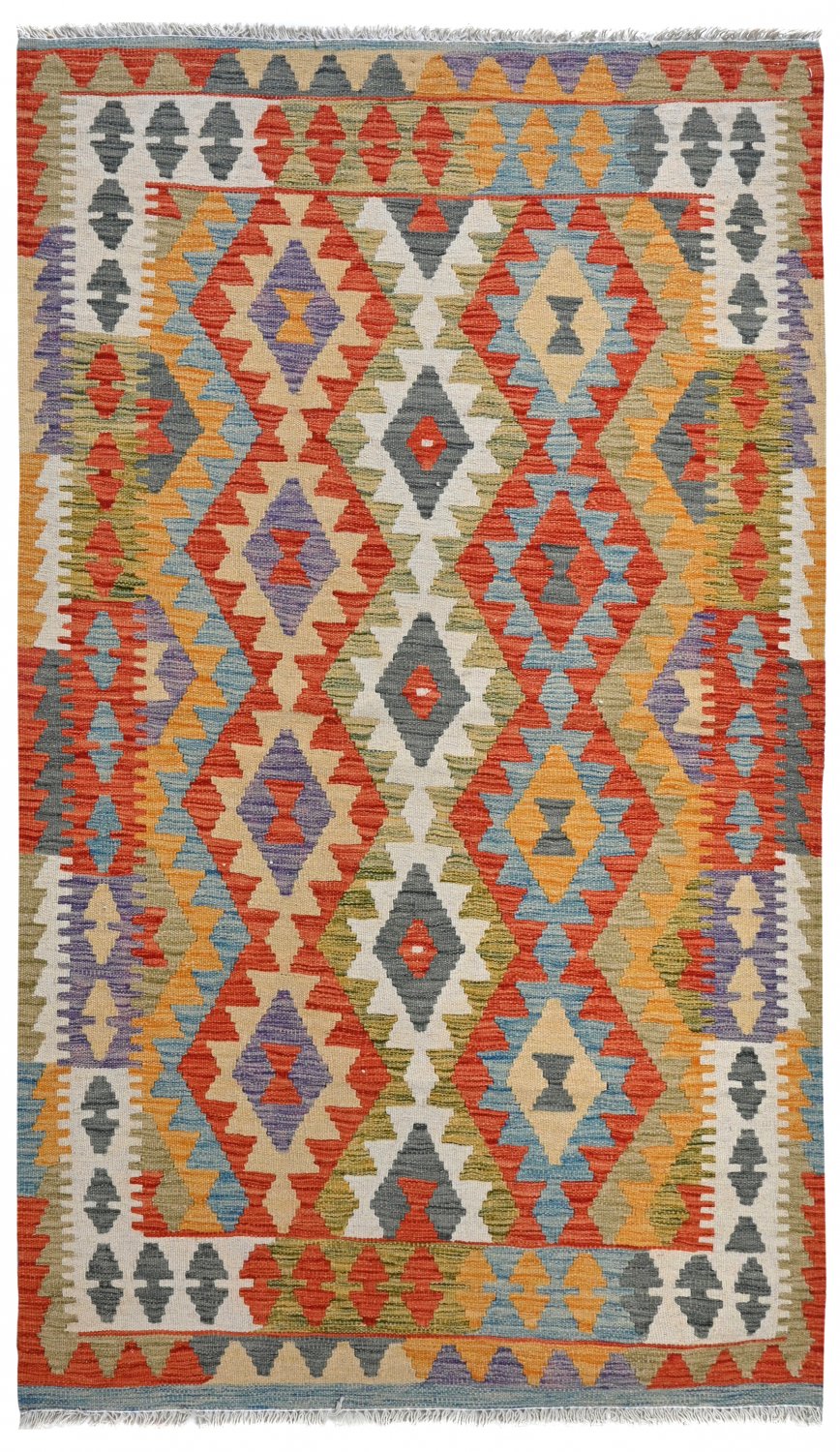 Kilim rug Afghan 191 x 100 cm