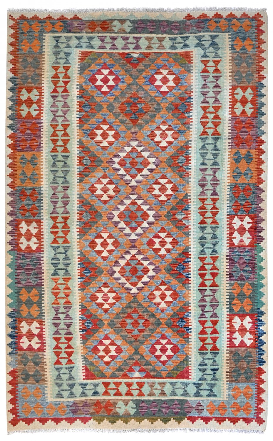 Kilim rug Afghan 242 x 178 cm
