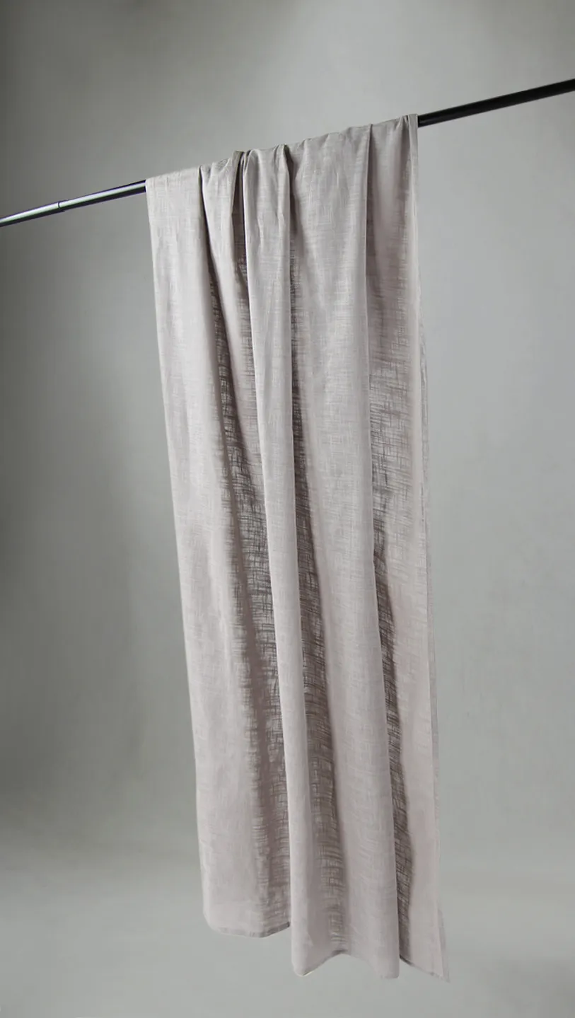 Curtains - Cotton curtain - Lollo (light grey)