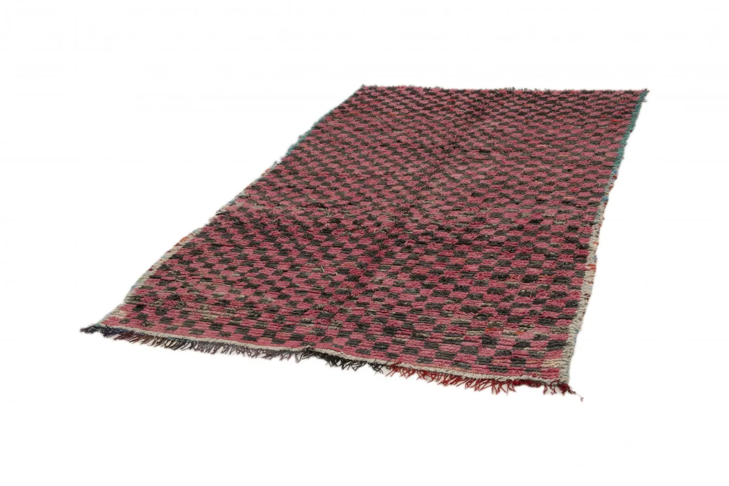 Moroccan Berber rug Boucherouite 230 x 140 cm