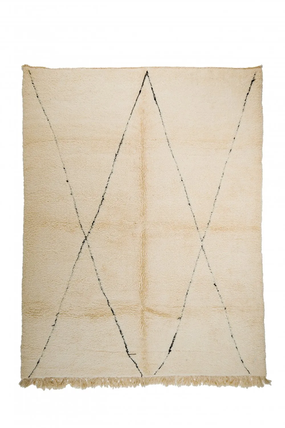 Kilim Moroccan Berber rug Beni Ourain 335 x 255 cm