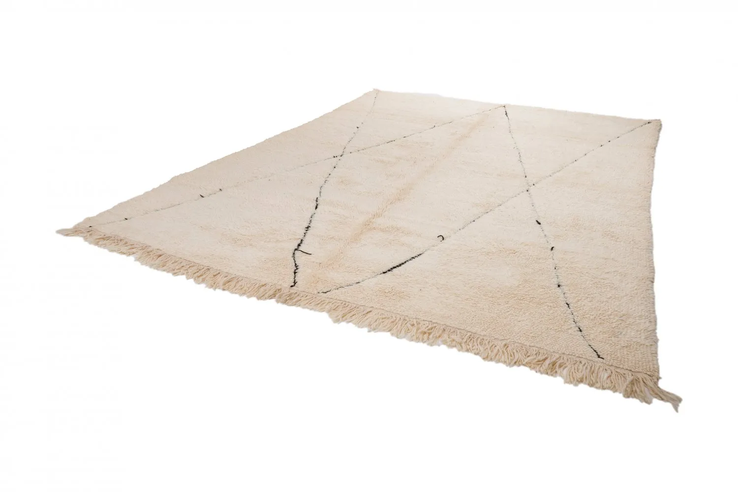 Kilim Moroccan Berber rug Beni Ourain 335 x 255 cm