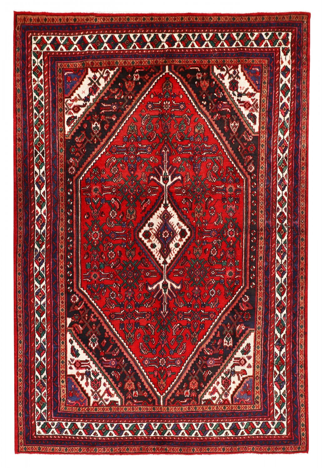 Persian rug Hamedan 303 x 208 cm