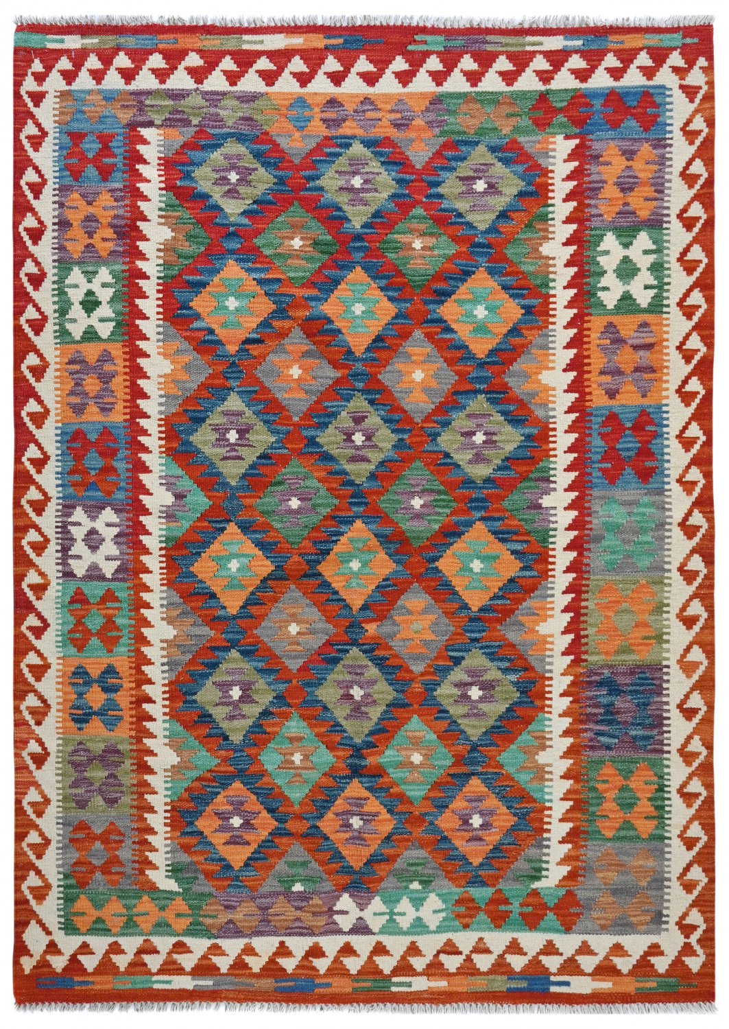 Kilim rug Afghan 191 x 149 cm