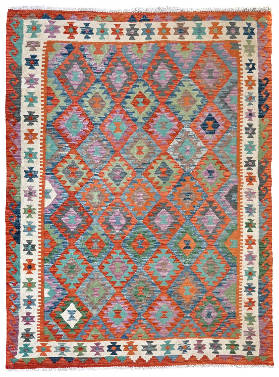 Kilim rug Afghan 242 x 179 cm