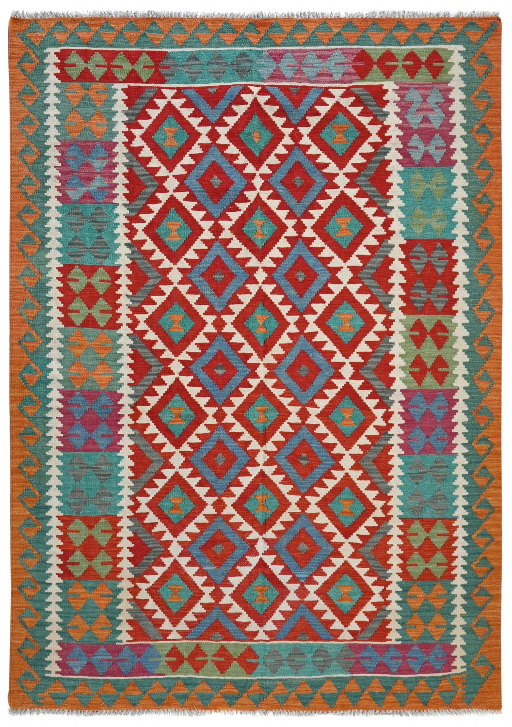 Kilim rug Afghan 248 x 186 cm