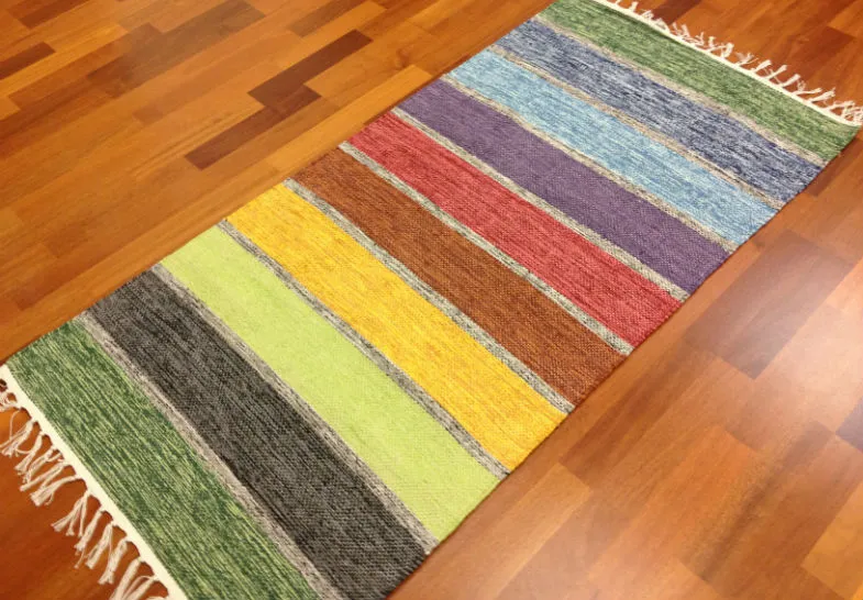 Rag rugs from Strehög of Sweden - Gotland (multi)