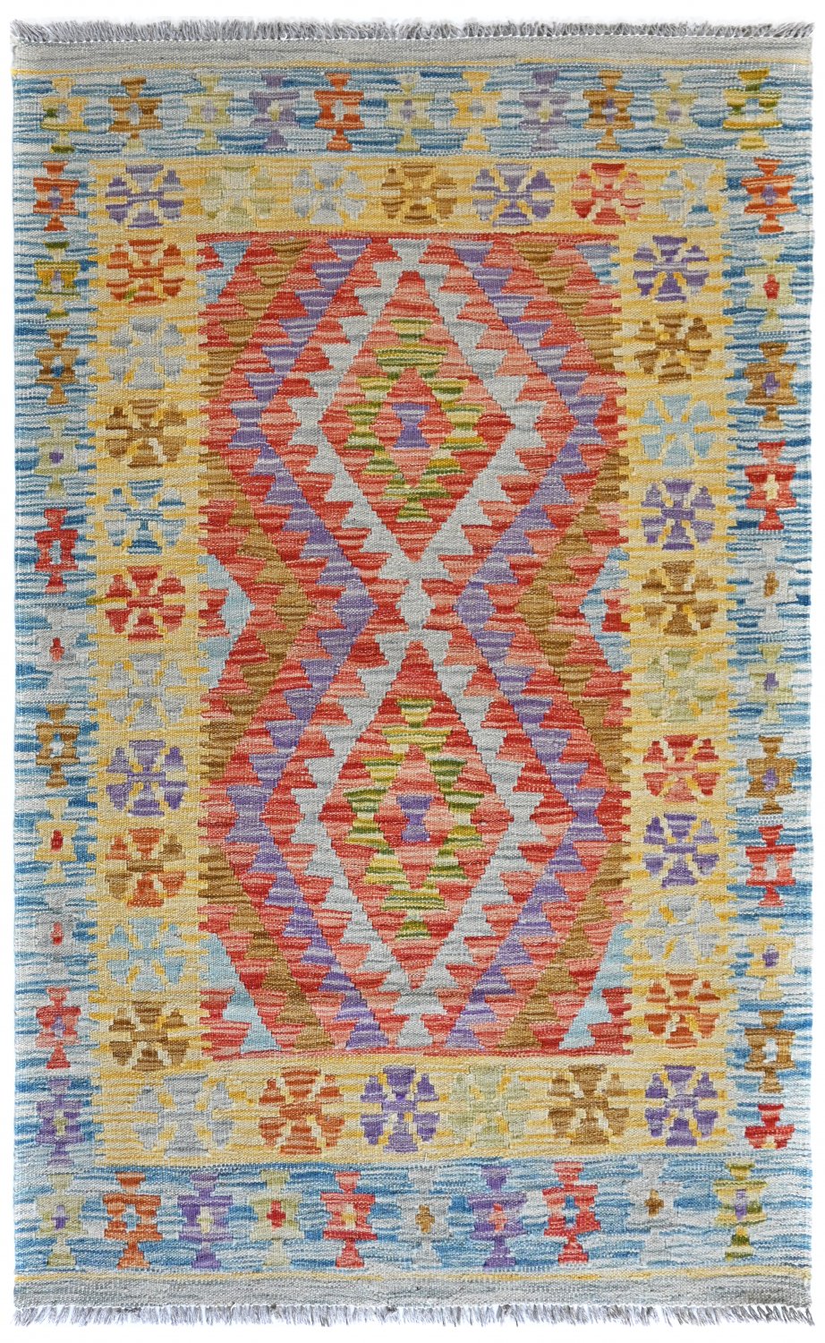 Kilim rug Afghan 155 x 95 cm
