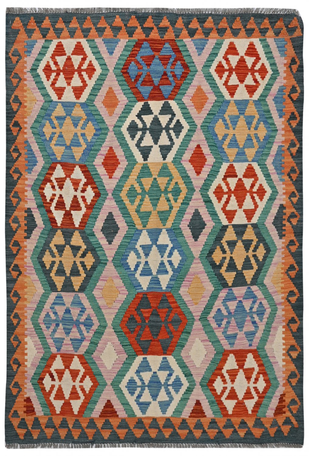 Kilim rug Afghan 174 x 127 cm