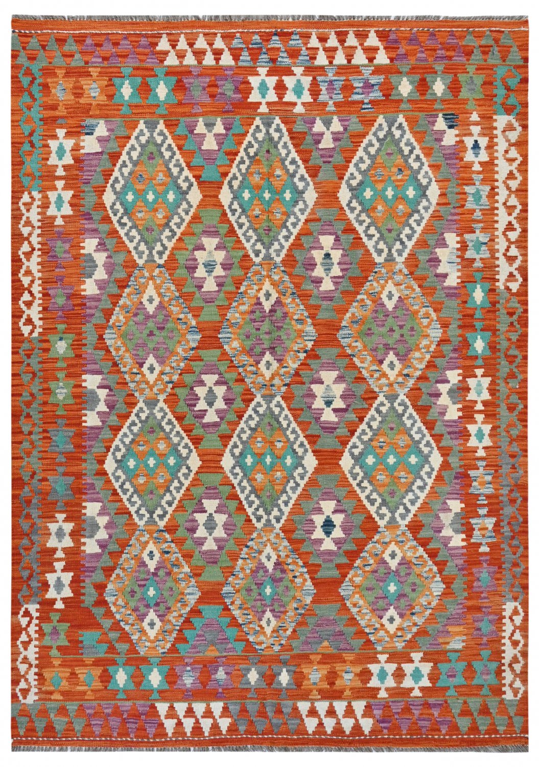 Kilim rug Afghan 238 x 179 cm