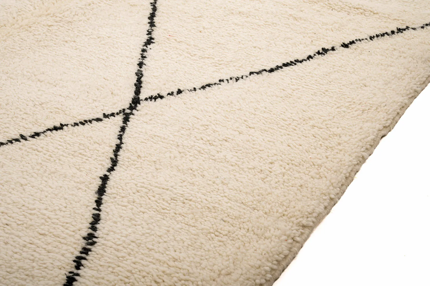 Kilim Moroccan Berber rug Beni Ourain 155 x 270 cm