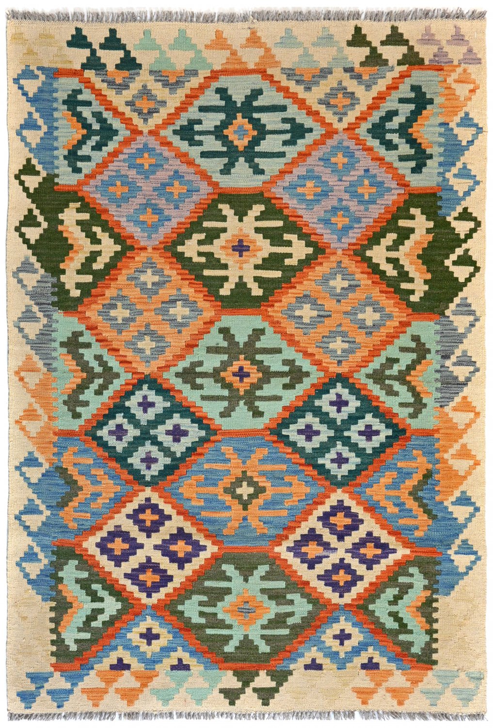 Kilim rug Afghan 147 x 99 cm