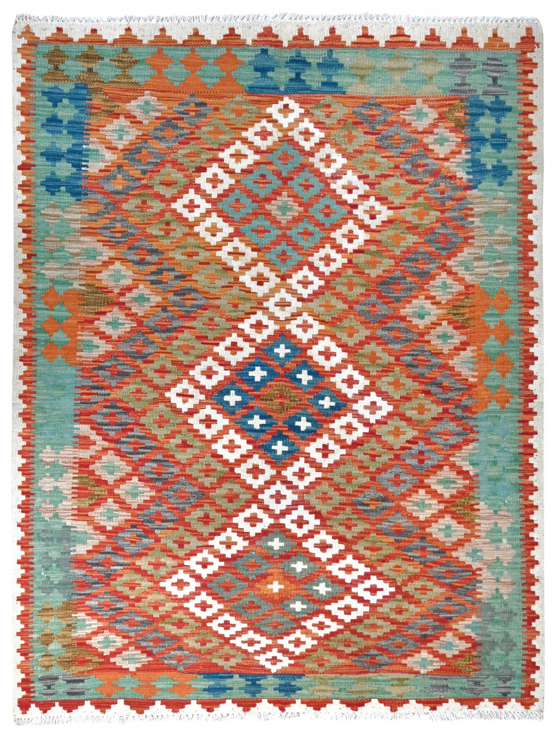 Kilim rug Afghan 165 x 122 cm