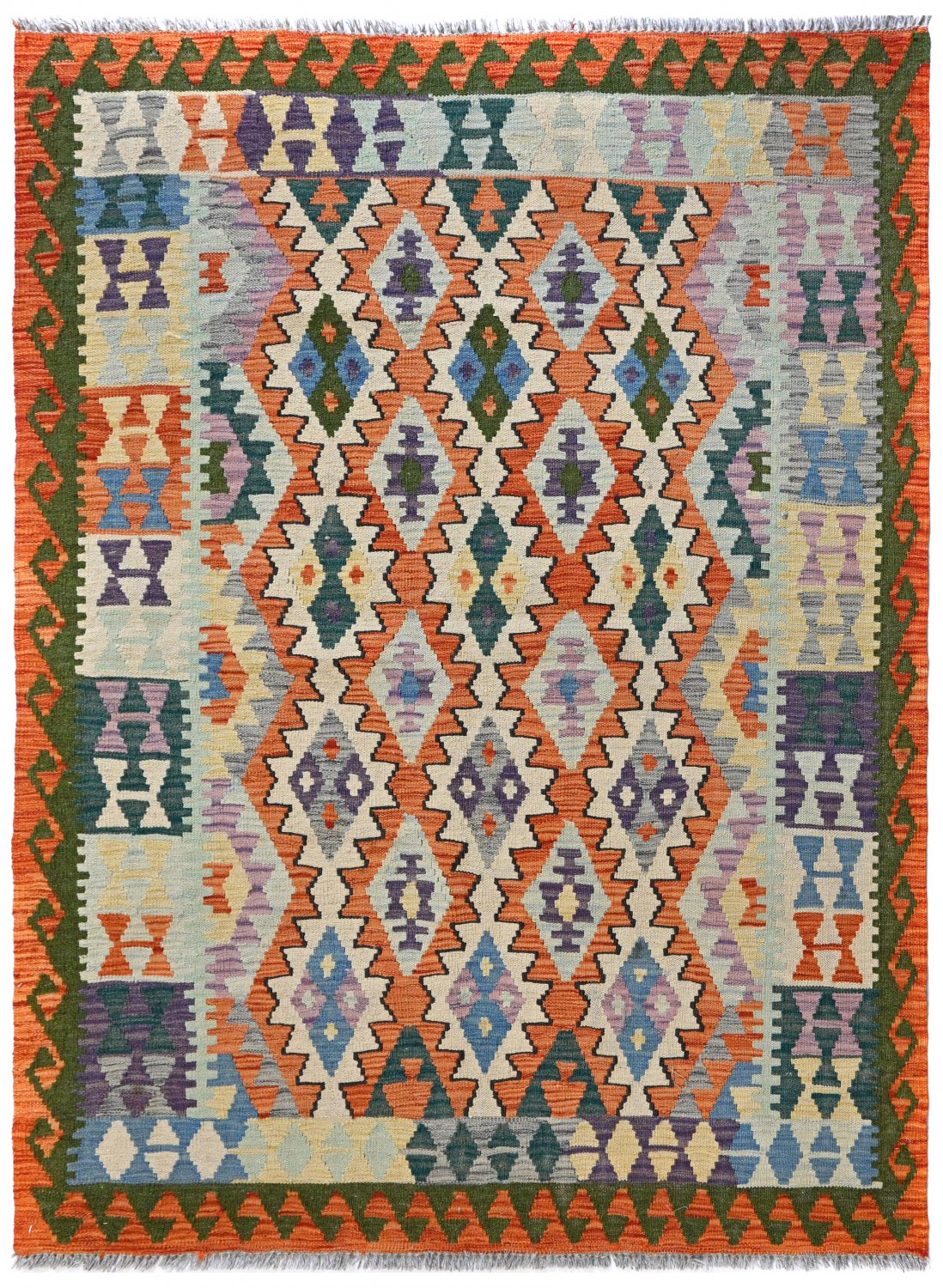 Kilim rug Afghan 170 x 126 cm