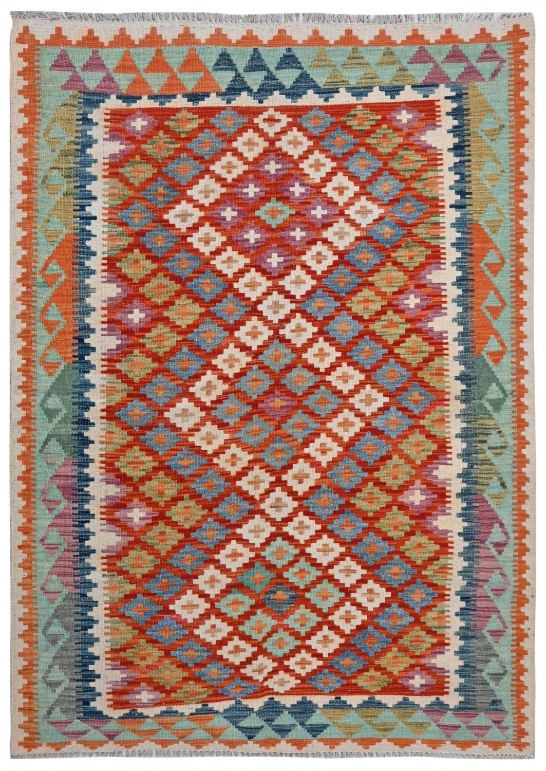 Kilim rug Afghan 174 x 132 cm