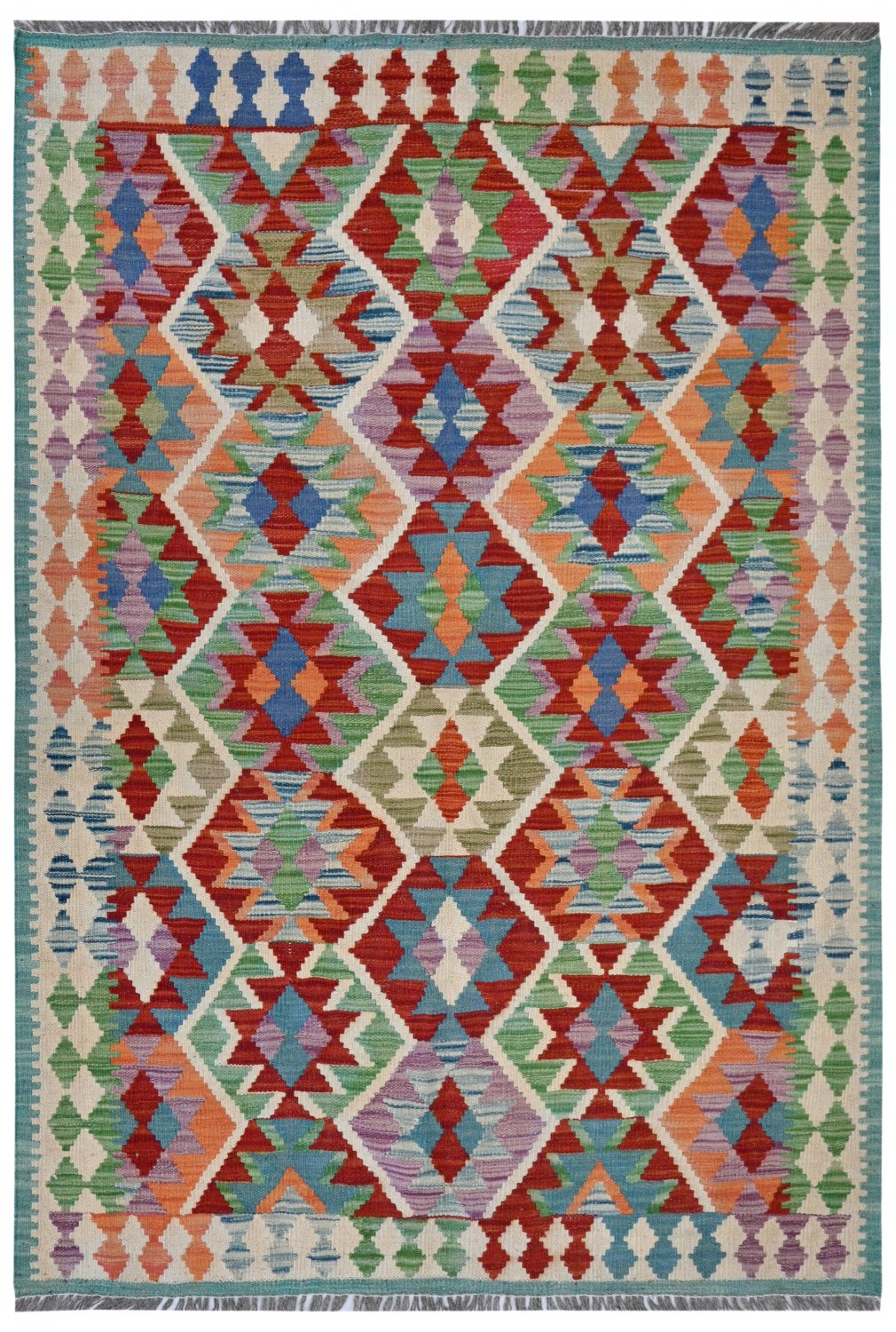Kilim rug Afghan 188 x 121 cm