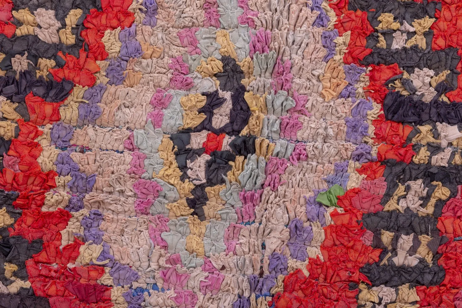 Moroccan Berber rug Boucherouite 250 x 130 cm