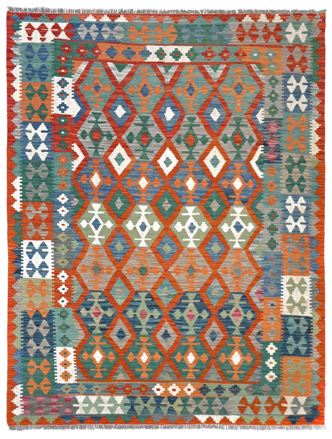 Kilim rug Afghan 241 x 180 cm
