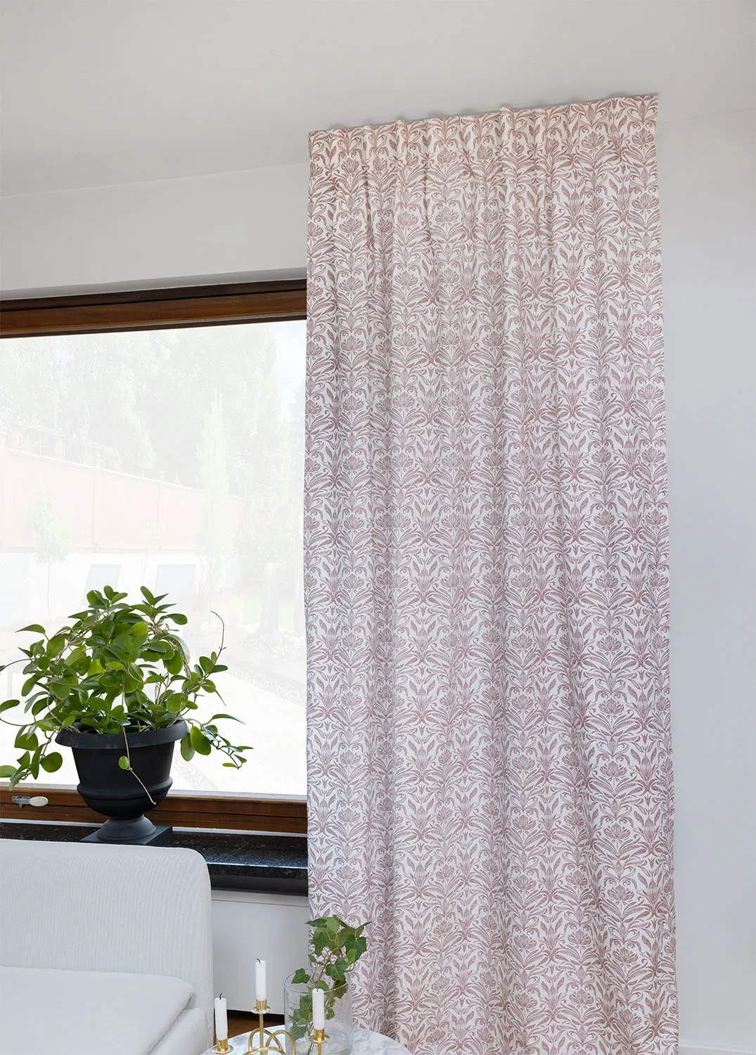 Curtains - Cotton curtain Viola (purple)