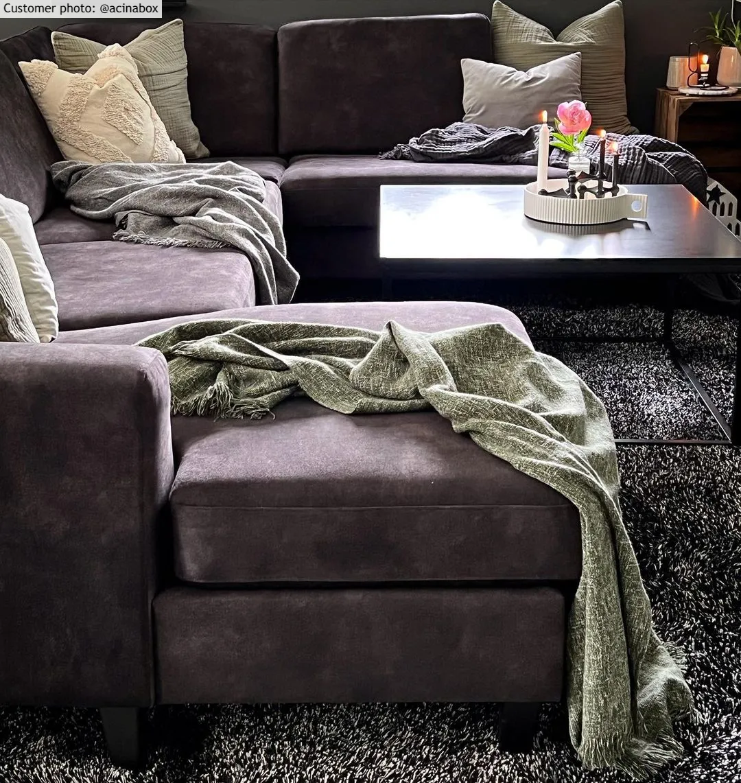 Shaggy rugs - Cosy (anthracite)