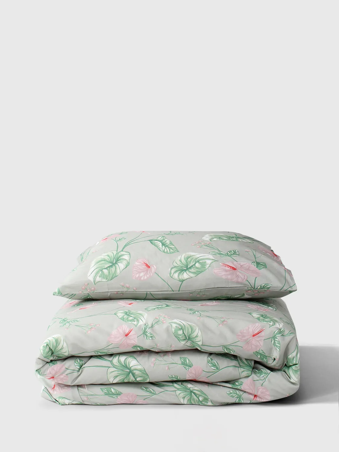 Bedset - Adella (green/purple)