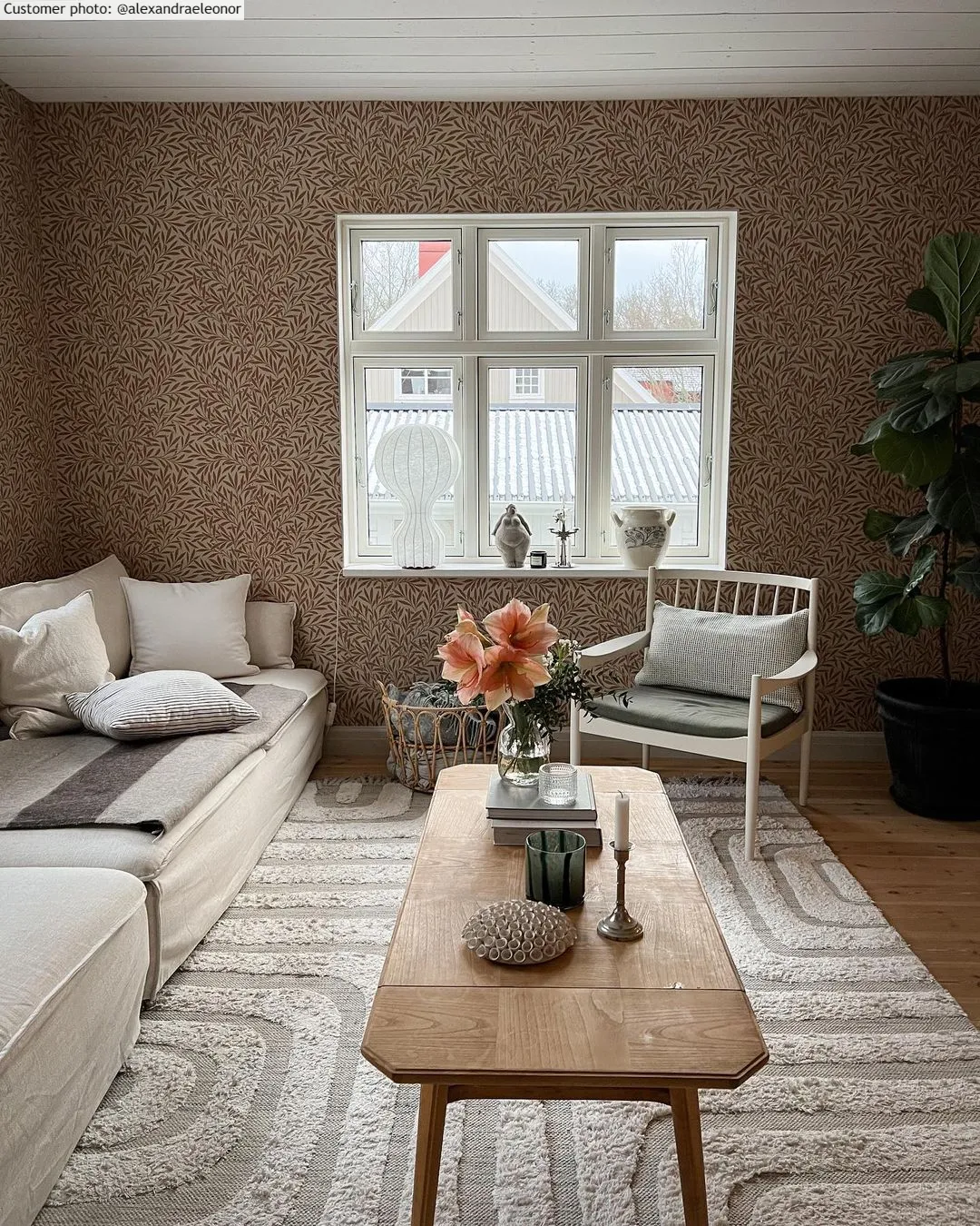 Cotton rug - Inez (beige)