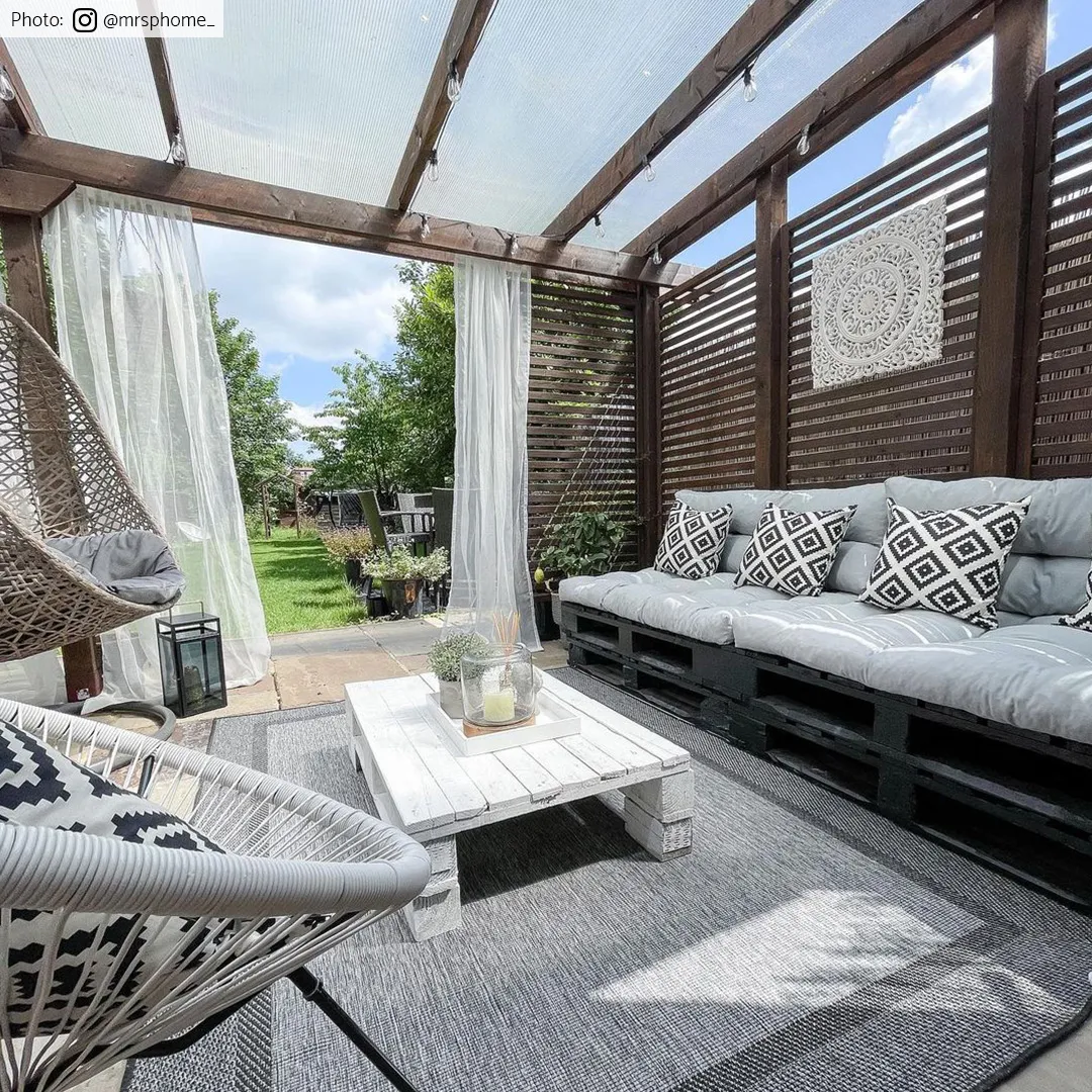 Indoor/Outdoor rug - Alta (anthracite)