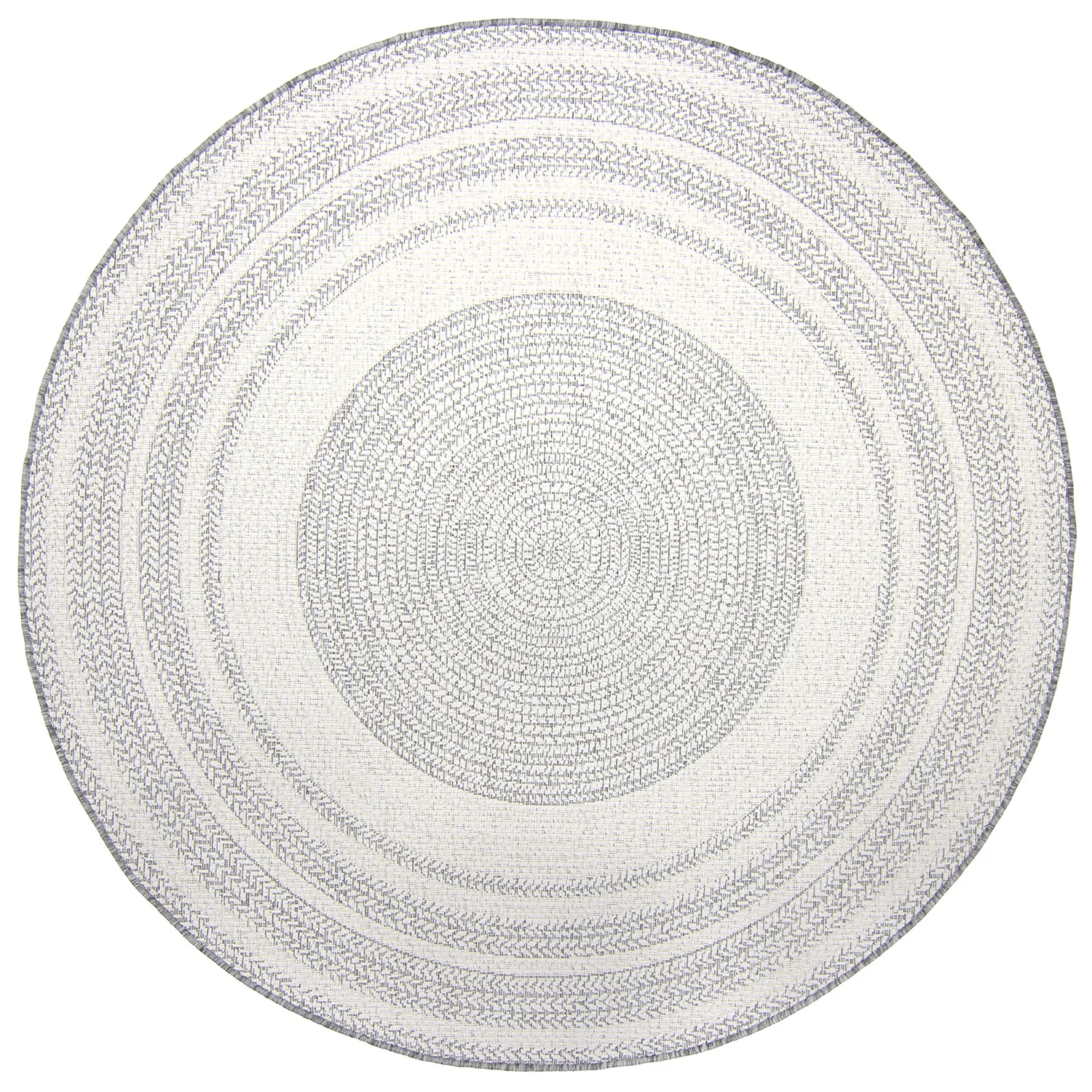 Round rug - Indoor/Outdoor Angus (grey)