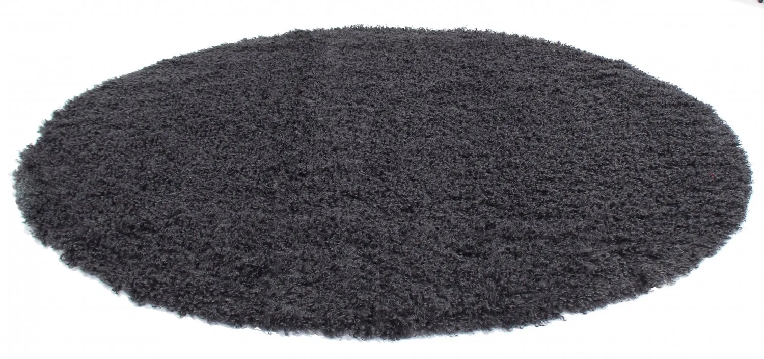 Round rugs - Antuco (dark grey)