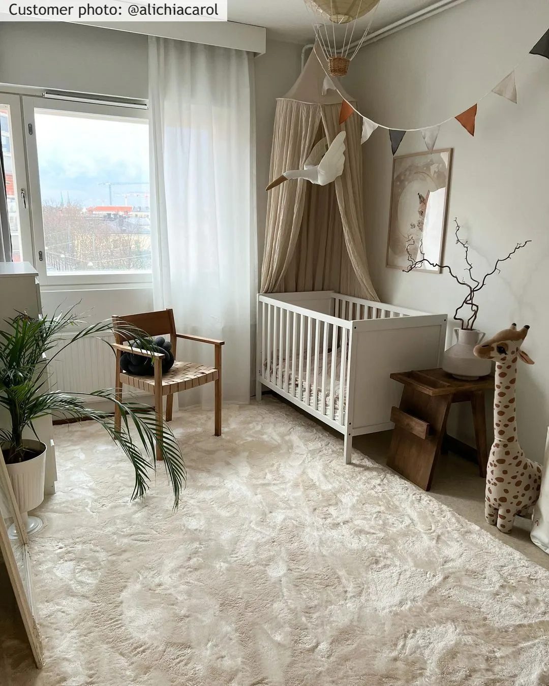 Shaggy rugs - Aranga Super Soft Fur (beige)