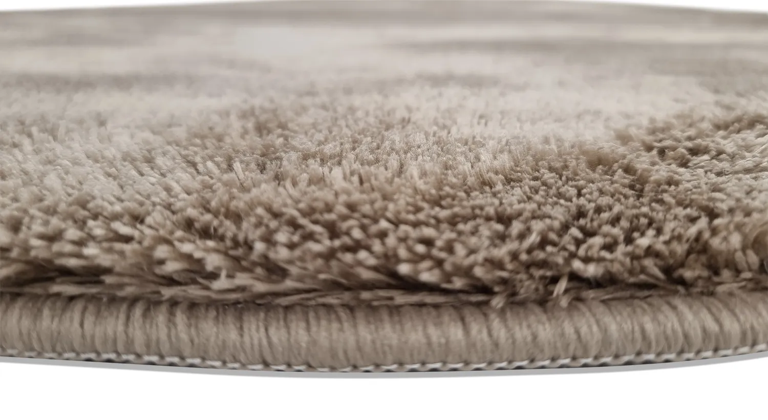 Round rugs - Aranga Super Soft Fur (brown)