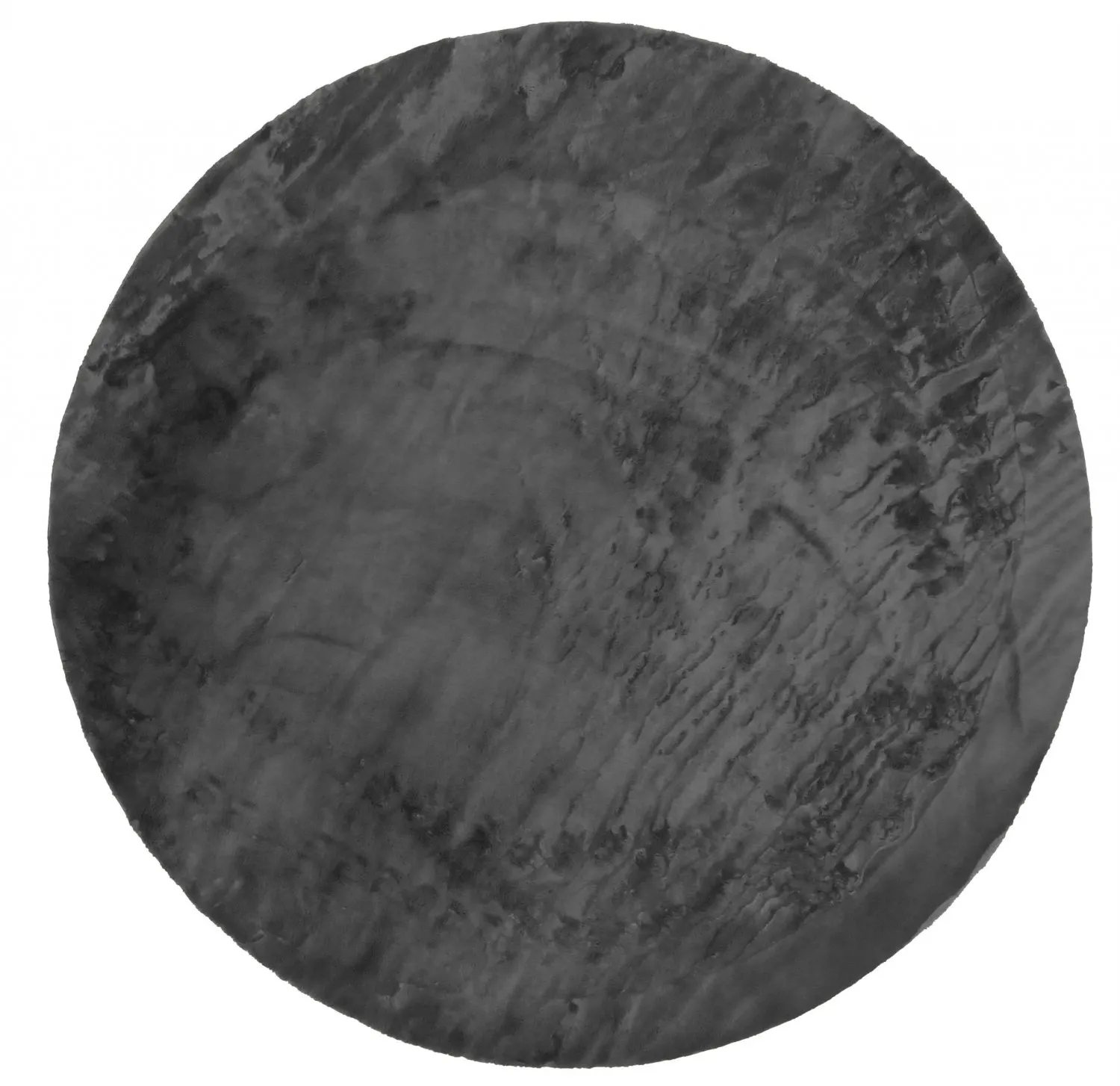 Round rugs - Aranga Super Soft Fur (anthracite)