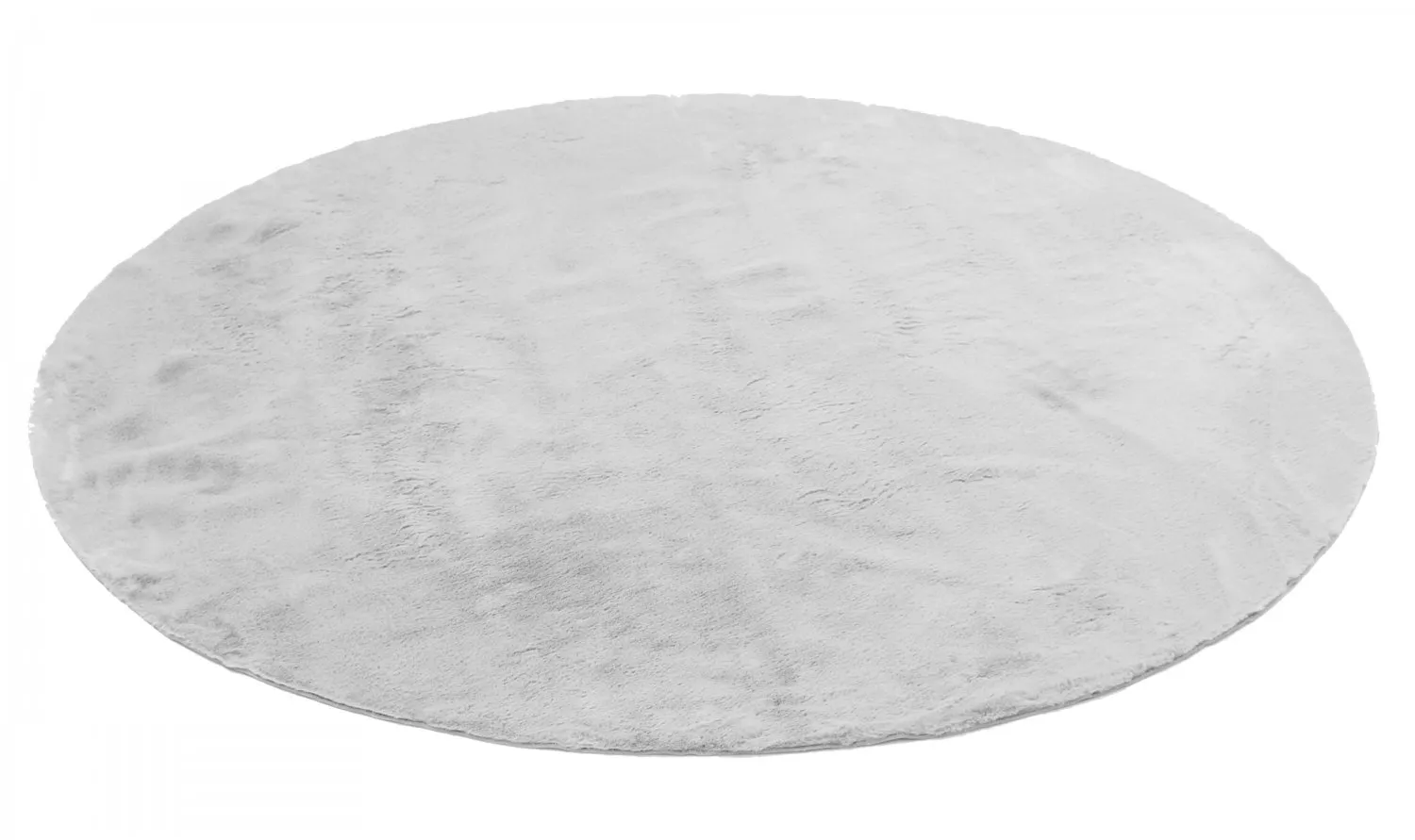 Round rugs - Aranga Super Soft Fur (grey)
