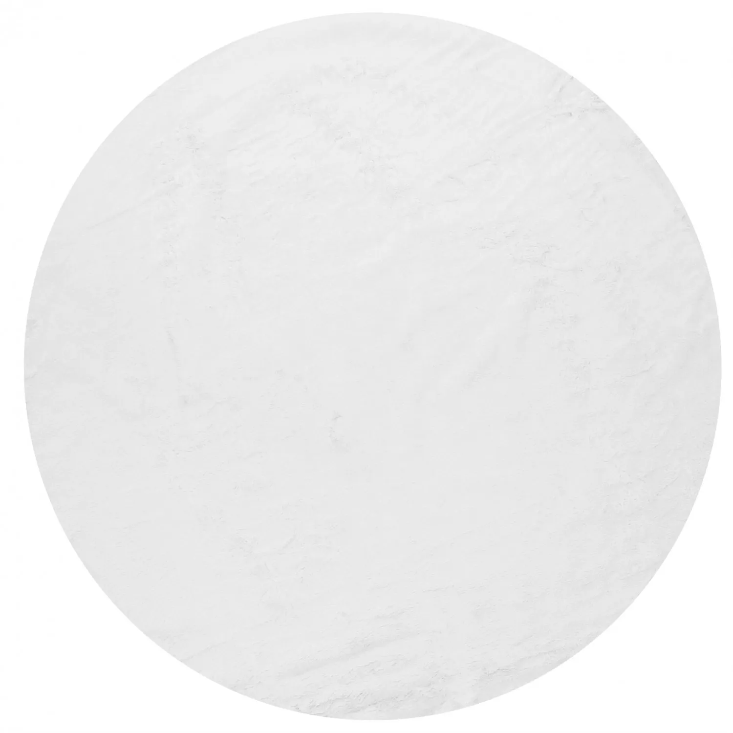 Round rugs - Aranga Super Soft Fur (white)