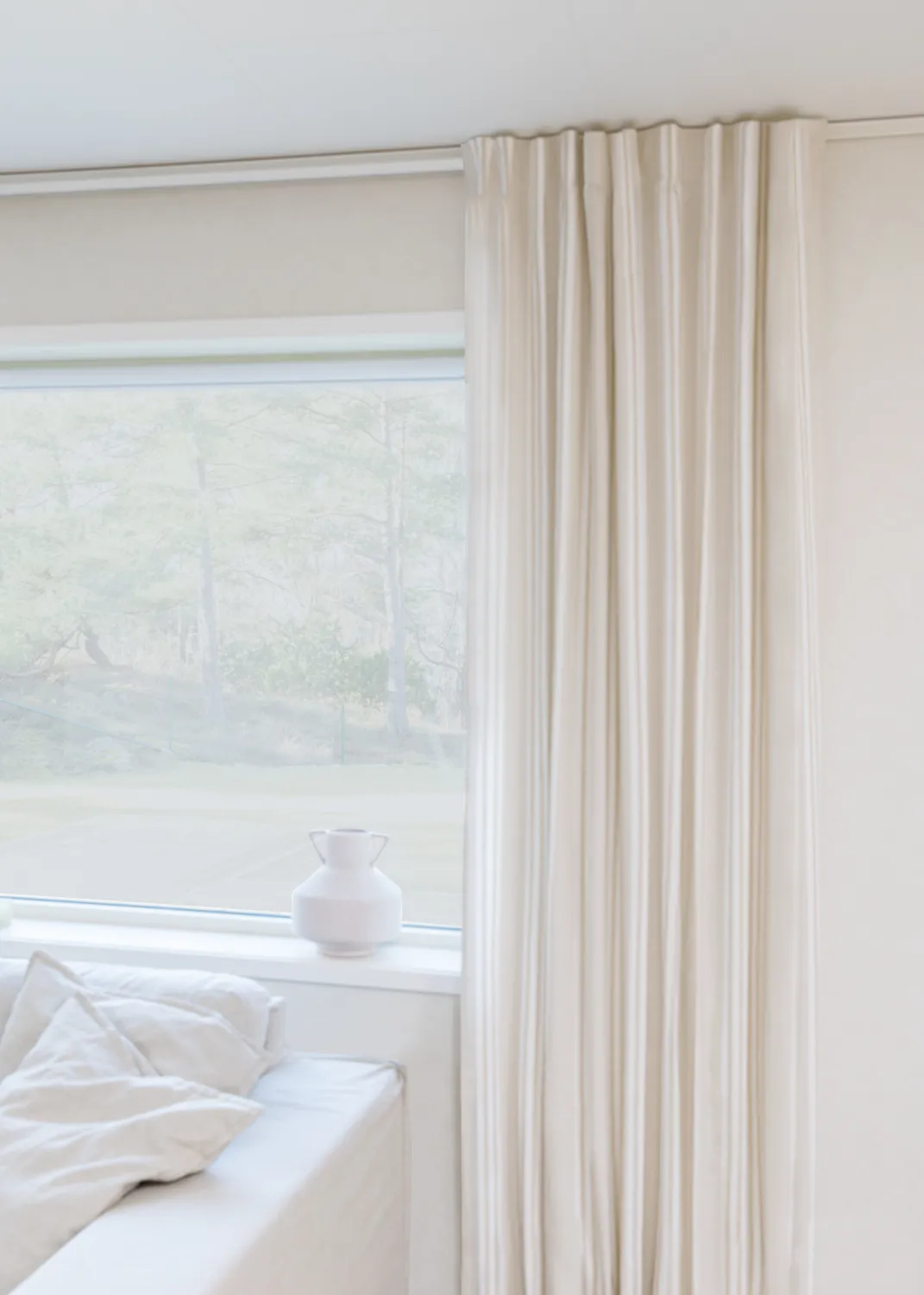Cotton curtain - Augustina (offwhite)