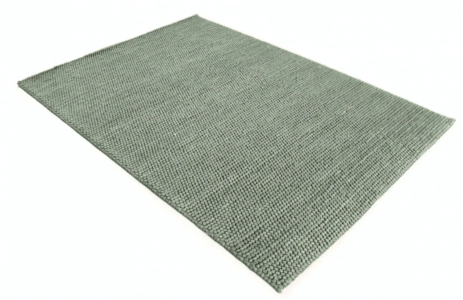 Wool rug - Avafors Wool Bubble (grey/green)