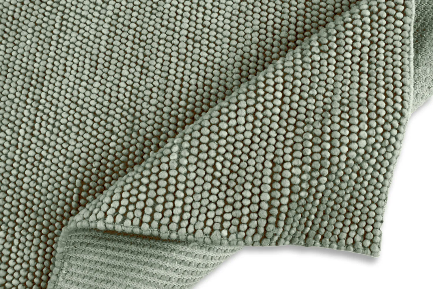 Wool rug - Avafors Wool Bubble (grey/green)