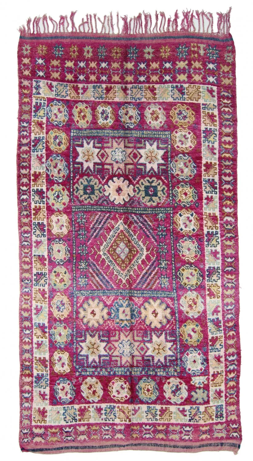 Kilim Moroccan Berber rug Azilal 370 x 190 cm
