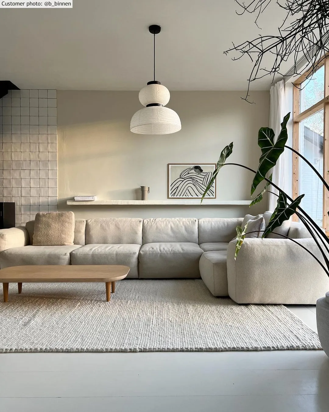 Wool rug - Avafors Wool Bubble (beige)
