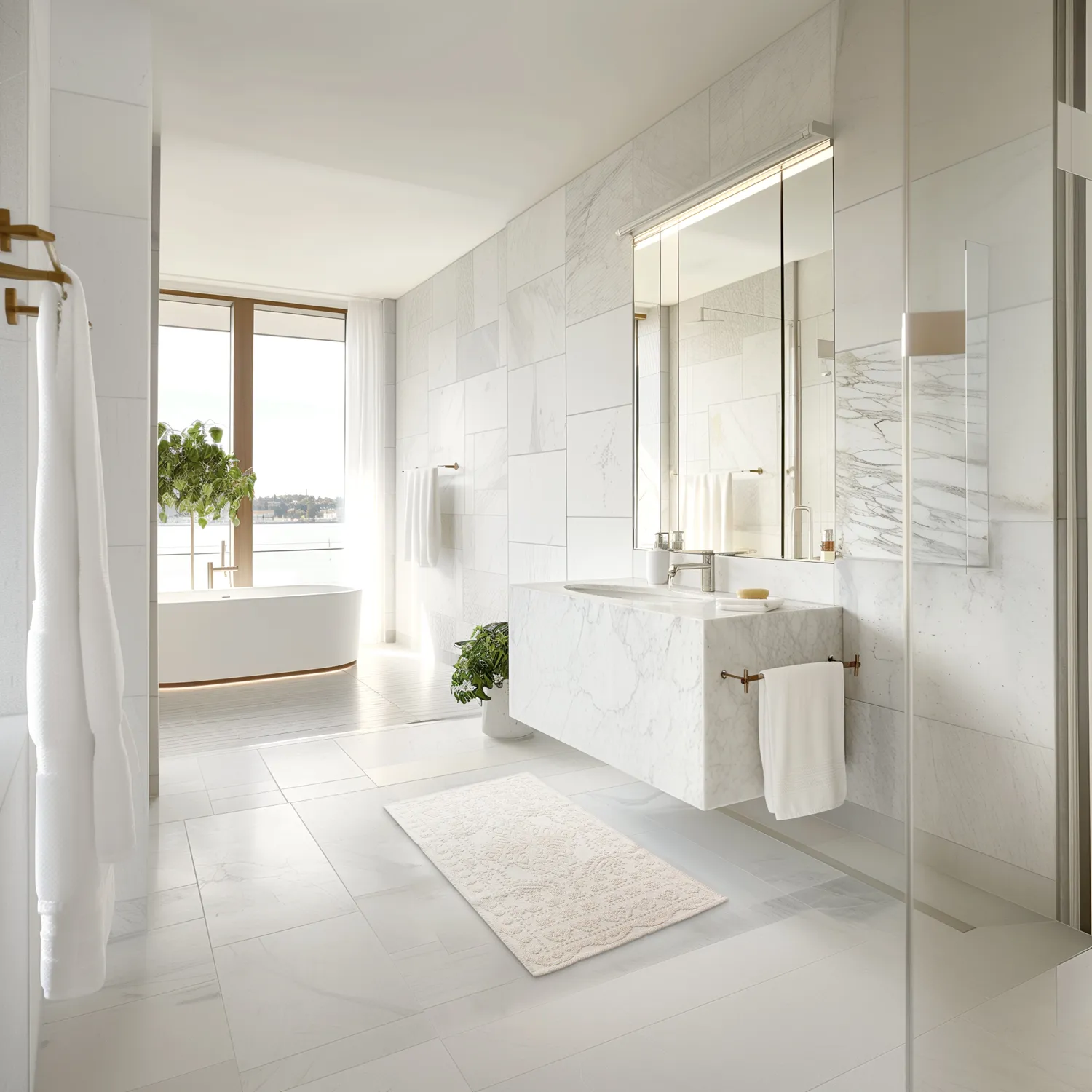 Bath mat - Bella (offwhite)